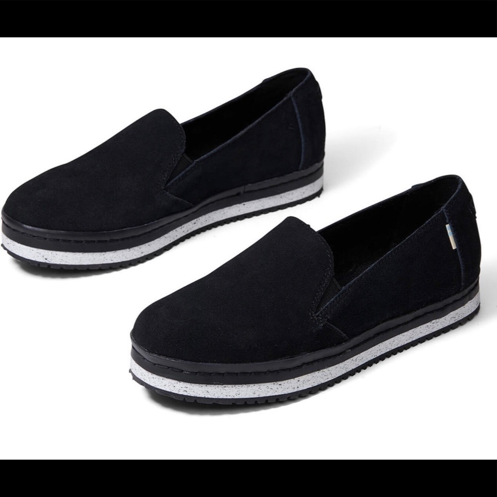 Toms Platform Sneakers. Size 5